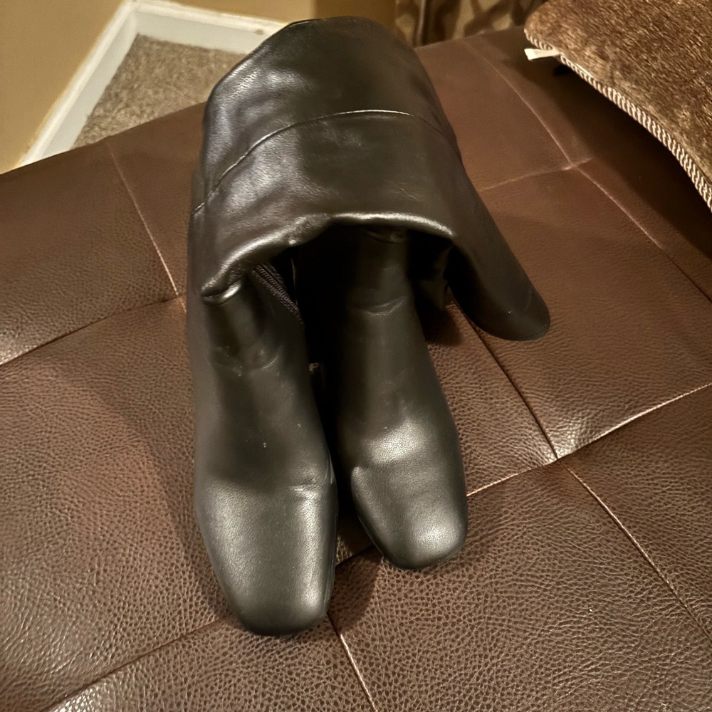 Madden Girl Black High Boots